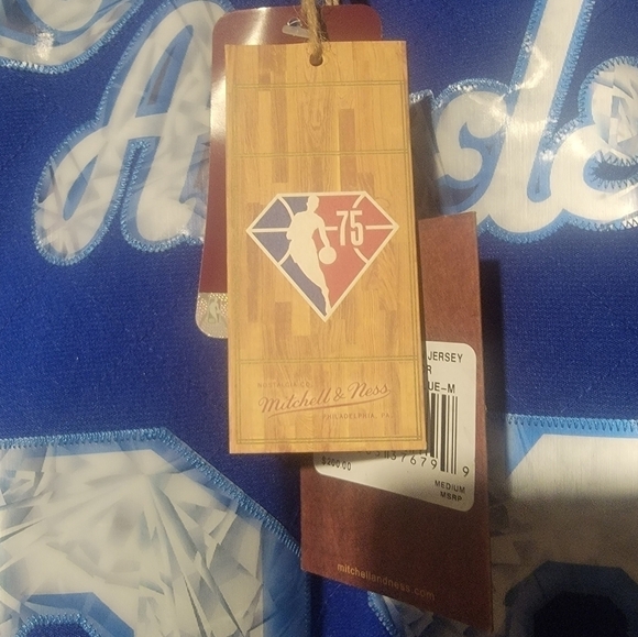 Mitchell & Ness Lakers Elgin Baylor 1960 Swingman Diamond Jersey Men's Medium - Picture 4 of 7